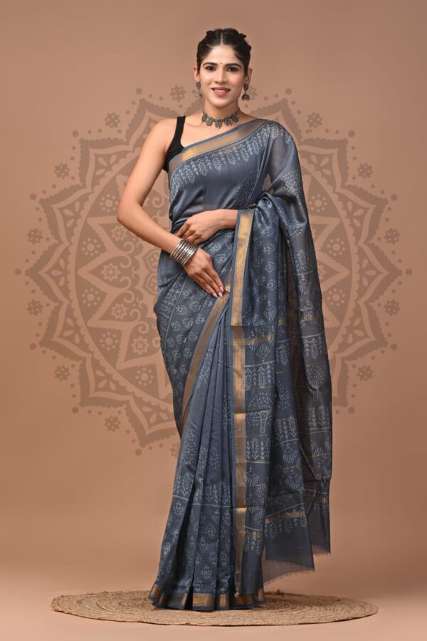 Timeless Maheshwari Silk Saree