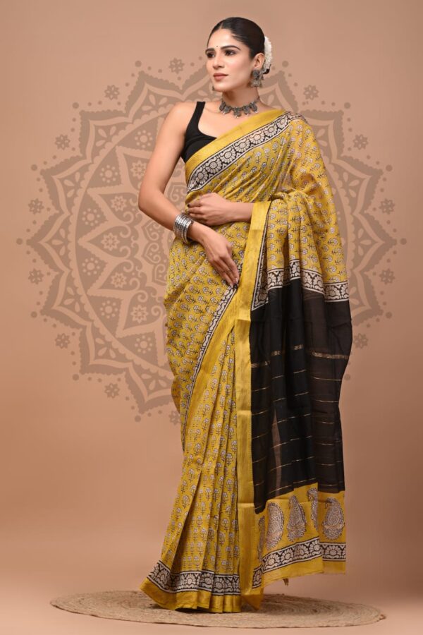 Lightweight Maheshwari Silk Saree