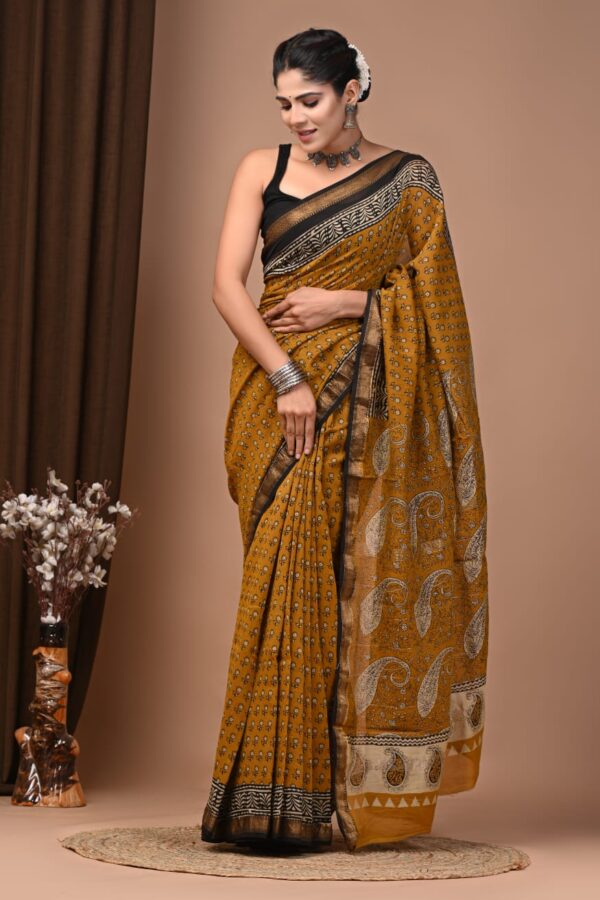 Beautiful Maheshwari Silk Saree