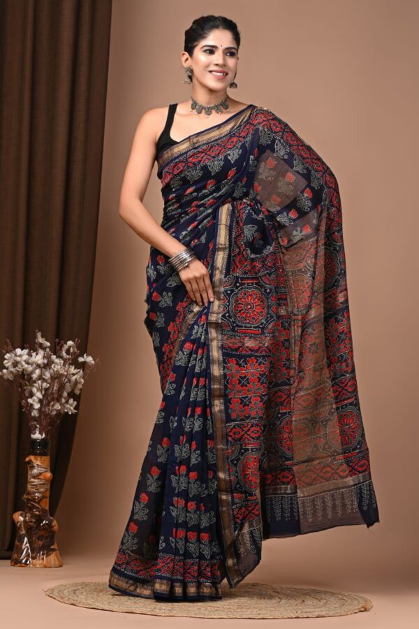 Luxurious Maheshwari Silk Saree