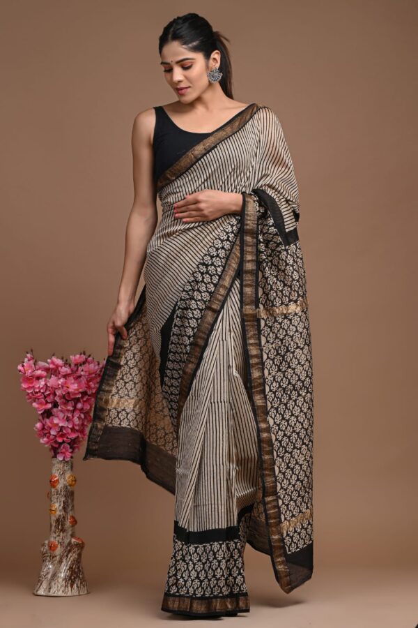 Office Ready Maheshwari Silk Saree