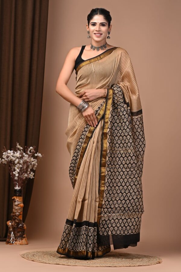Soft Silk Maheshwari Saree