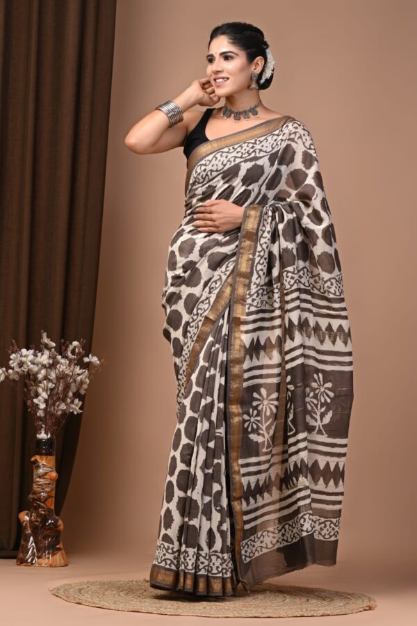 Premium Silk Maheshwari Saree