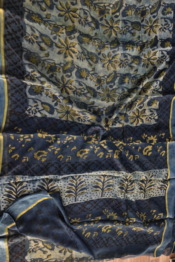 Royal Handcrafted Chiffon Saree