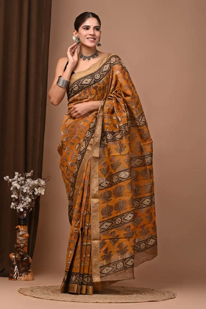 Maheshwari silk saree
